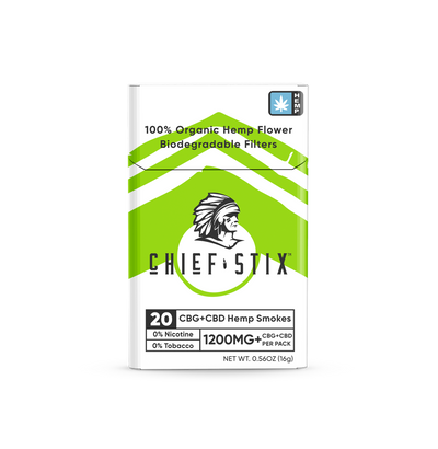ChiefStix_CBG_CBD_Smokes_-_Regular CBD cigarettes for relaxation​